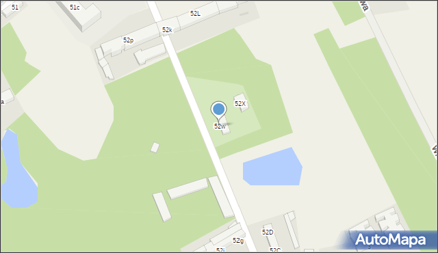 Szklary Górne, Aleja Kasztanowa, 18, mapa Szklary Górne