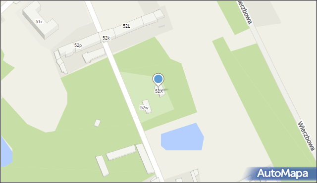 Szklary Górne, Aleja Kasztanowa, 20, mapa Szklary Górne