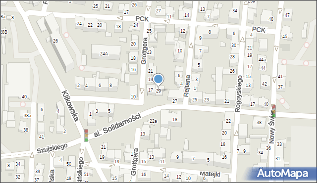Tarnów, Aleja Solidarności, 29, mapa Tarnów