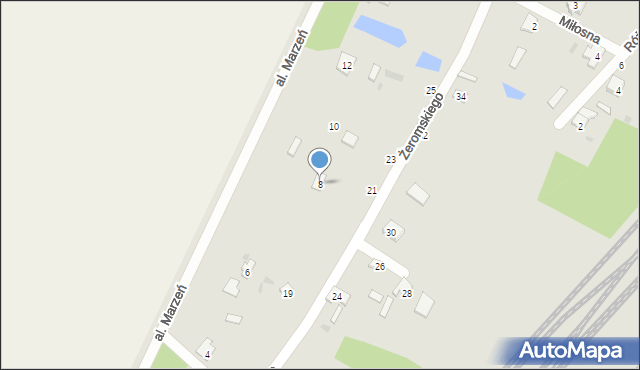Terespol, Aleja Marzeń, 8, mapa Terespol