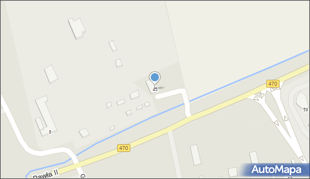 Turek, Aleja Jana Pawła II, 45, mapa Turka