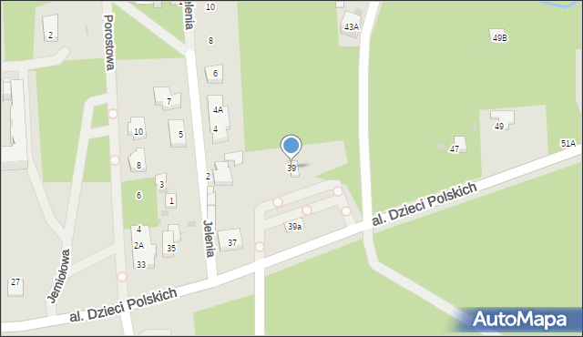 Warszawa, Aleja Dzieci Polskich, 39, mapa Warszawy