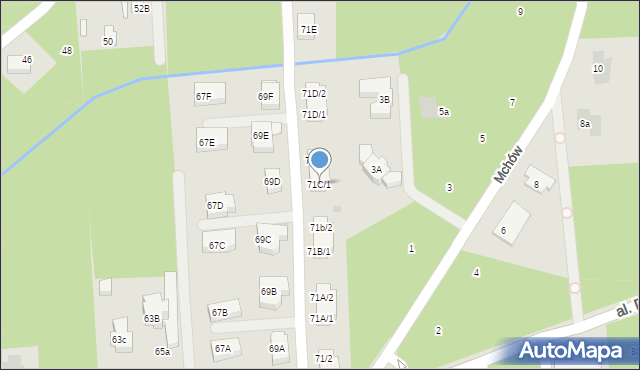 Warszawa, Aleja Dzieci Polskich, 71C/1, mapa Warszawy