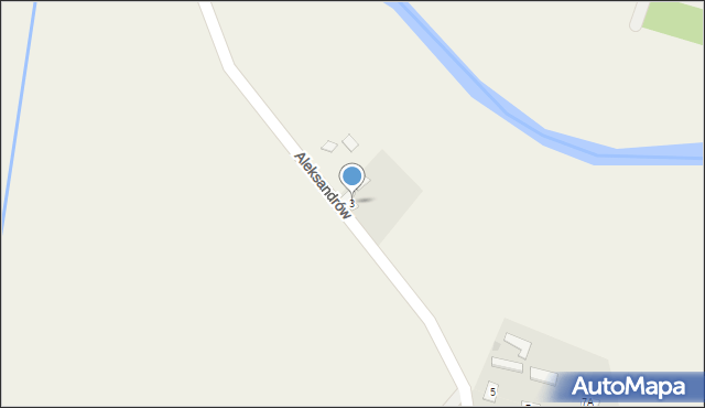 Wąsosz, Aleksandrów, 3, mapa Wąsosz