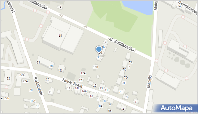 Wieliczka, Aleja Solidarności, 3f, mapa Wieliczka