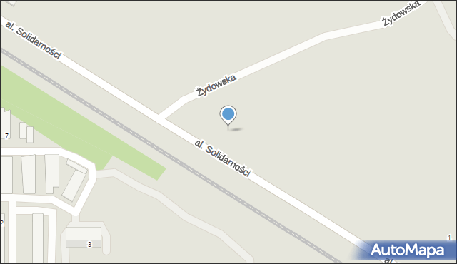 Wieruszów, Aleja Solidarności, 14, mapa Wieruszów