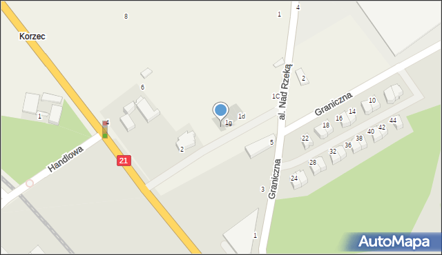 Włynkówko, Aleja nad Rzeką, 1h, mapa Włynkówko