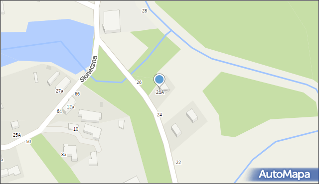 Włynkówko, Aleja nad Rzeką, 24A, mapa Włynkówko