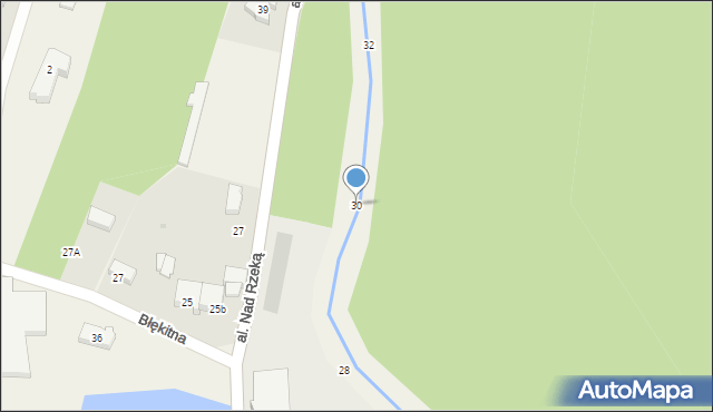 Włynkówko, Aleja nad Rzeką, 30, mapa Włynkówko