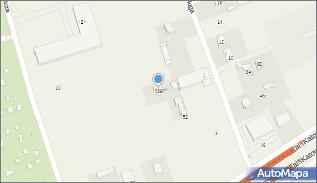 Wolica, Aleja Katowicka, 52B, mapa Wolica