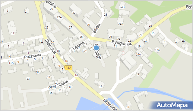 Wyrzysk, Aleje, 1, mapa Wyrzysk