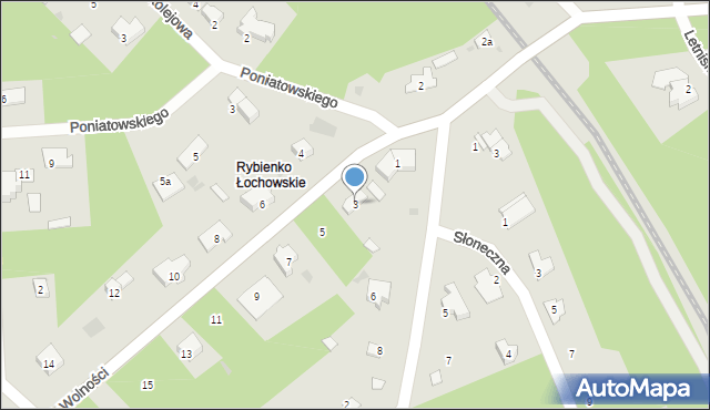 Wyszków, Aleja Wolności, 3, mapa Wyszków