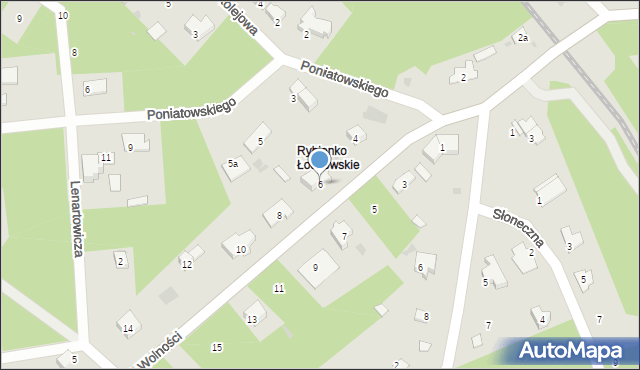 Wyszków, Aleja Wolności, 6, mapa Wyszków