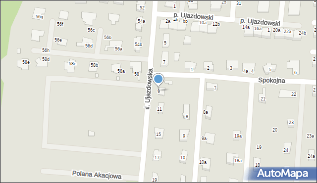 Zgorzelec, Aleja Ujazdowska, 9, mapa Zgorzelec