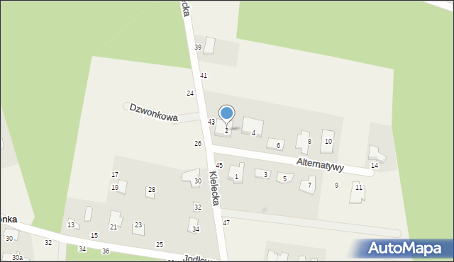 Zielonka, Alternatywy, 2, mapa Zielonka