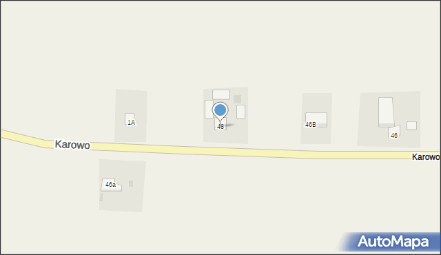Żnin-Wieś, Aliantów, 48, mapa Żnin-Wieś