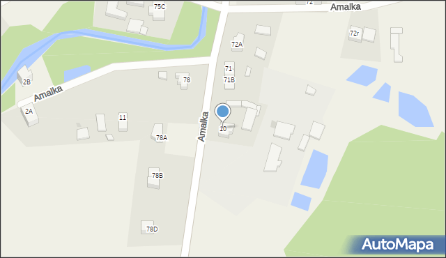 Amalka, Amalka, 10, mapa Amalka