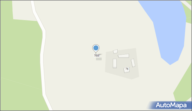 Amalka, Amalka, 76W, mapa Amalka