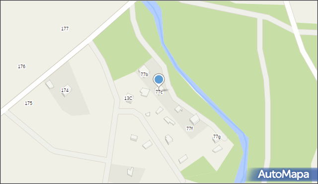 Amalka, Amalka, 77c, mapa Amalka