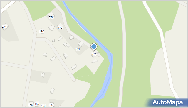 Amalka, Amalka, 77g, mapa Amalka