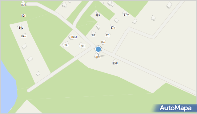 Amalka, Amalka, 89I, mapa Amalka