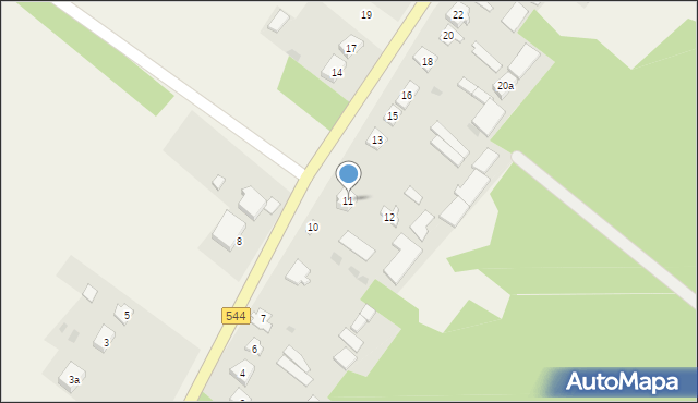 Amelin, Amelin, 11, mapa Amelin