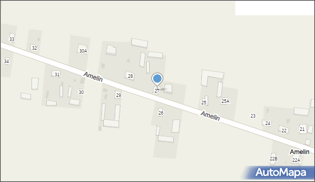 Amelin, Amelin, 27, mapa Amelin