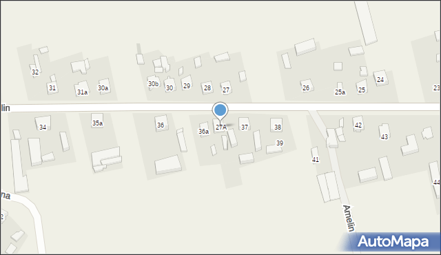 Amelin, Amelin, 27A, mapa Amelin