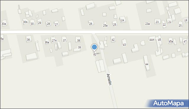 Amelin, Amelin, 41, mapa Amelin