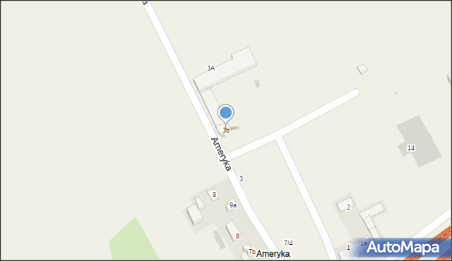Ameryka, Ameryka, 3b, mapa Ameryka