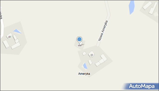 Ameryka, Ameryka, 44a, mapa Ameryka