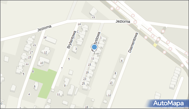 Chwaszczyno, Ametystowa, 9, mapa Chwaszczyno