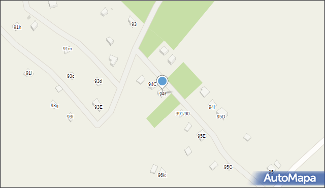 Podjazy, Amalka, 94f, mapa Podjazy