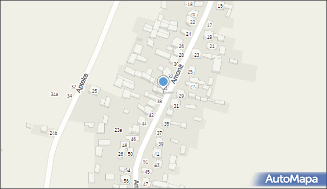 Podlesice, Amonit, 36, mapa Podlesice