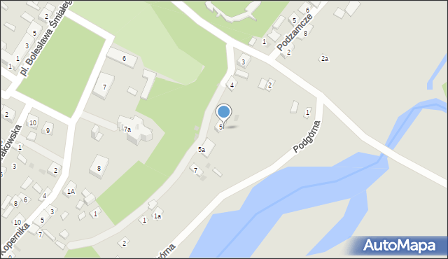 Solec nad Wisłą, Amernia, 5b, mapa Solec nad Wisłą