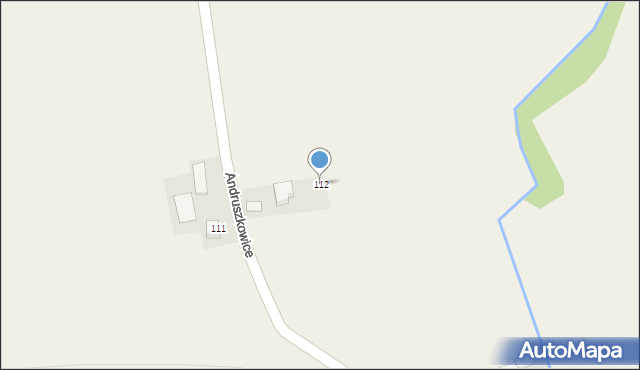 Andruszkowice, Andruszkowice, 112, mapa Andruszkowice