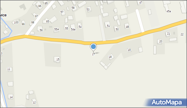 Andruszkowice, Andruszkowice, 17, mapa Andruszkowice