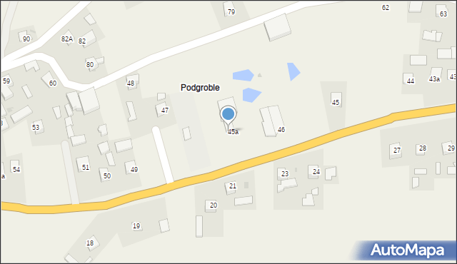 Andruszkowice, Andruszkowice, 46a, mapa Andruszkowice