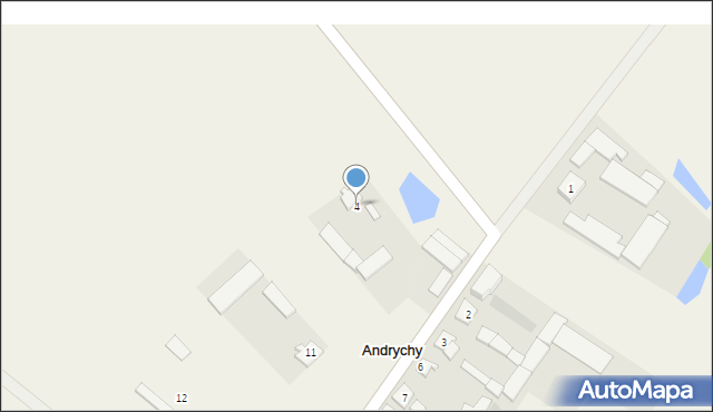 Andrychy, Andrychy, 4, mapa Andrychy