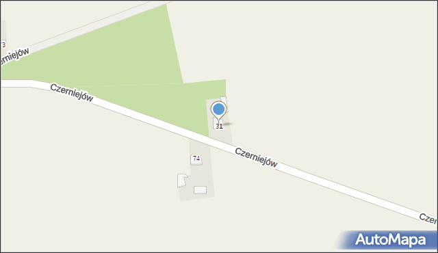 Andrzejów, Andrzejów, 31, mapa Andrzejów