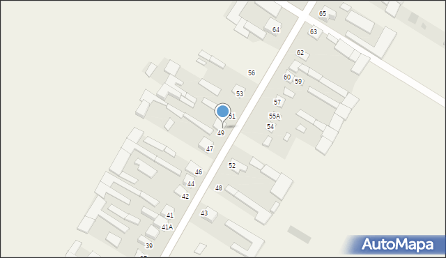 Andrzejów, Andrzejów, 50, mapa Andrzejów