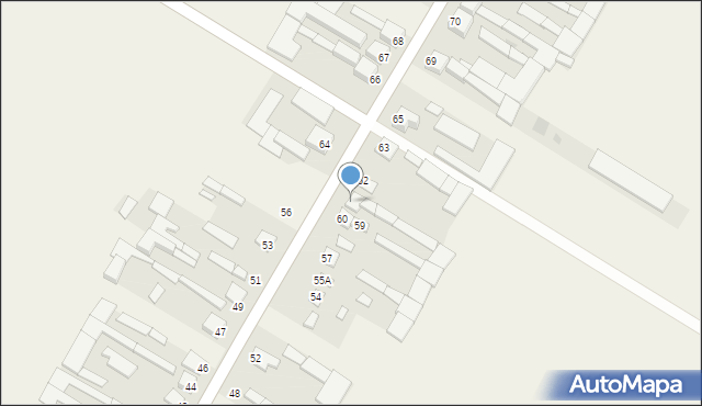 Andrzejów, Andrzejów, 61, mapa Andrzejów