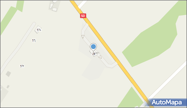 Andrzejów Duranowski, Andrzejów Duranowski, 1B, mapa Andrzejów Duranowski