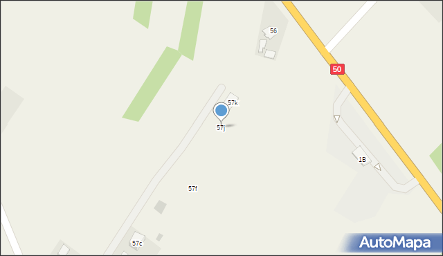 Andrzejów Duranowski, Andrzejów Duranowski, 57j, mapa Andrzejów Duranowski