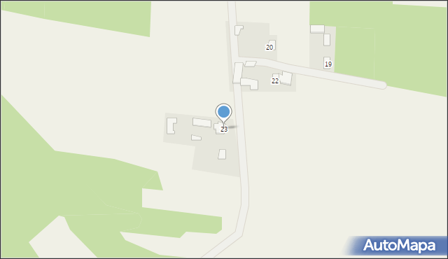 Andrzejówka, Andrzejówka, 23, mapa Andrzejówka