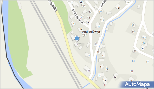 Andrzejówka, Andrzejówka, 4, mapa Andrzejówka