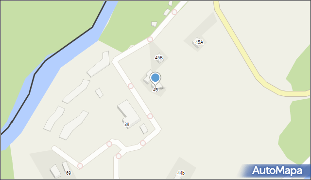 Andrzejówka, Andrzejówka, 45, mapa Andrzejówka