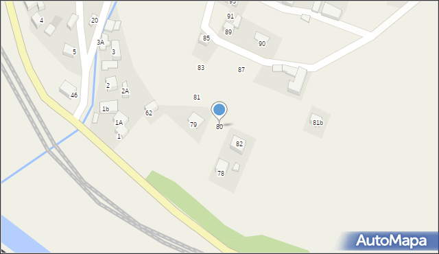 Andrzejówka, Andrzejówka, 80, mapa Andrzejówka