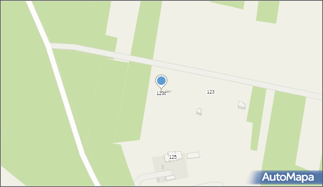 Andzin, Andzin, 123c, mapa Andzin