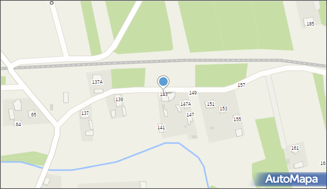 Andzin, Andzin, 143, mapa Andzin